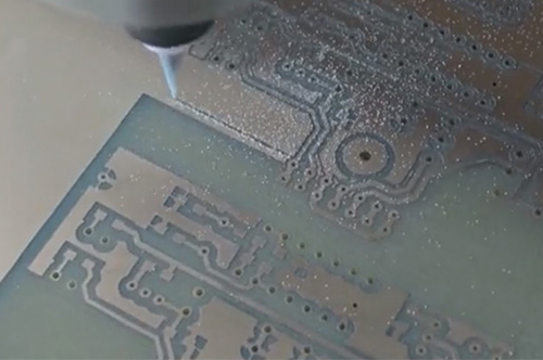 pcb精雕机加工场景