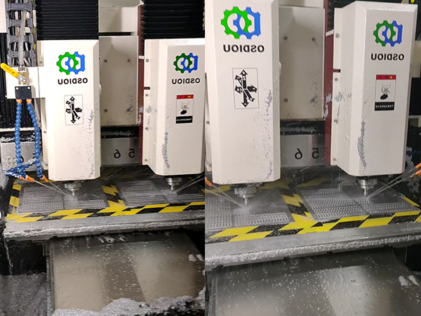 按键精雕机在批量精加工铝合金按键