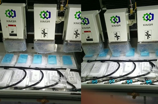 多工位精雕机加工玻璃