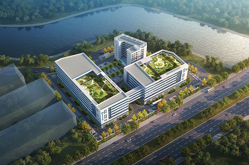 公司新厂区鸟瞰图